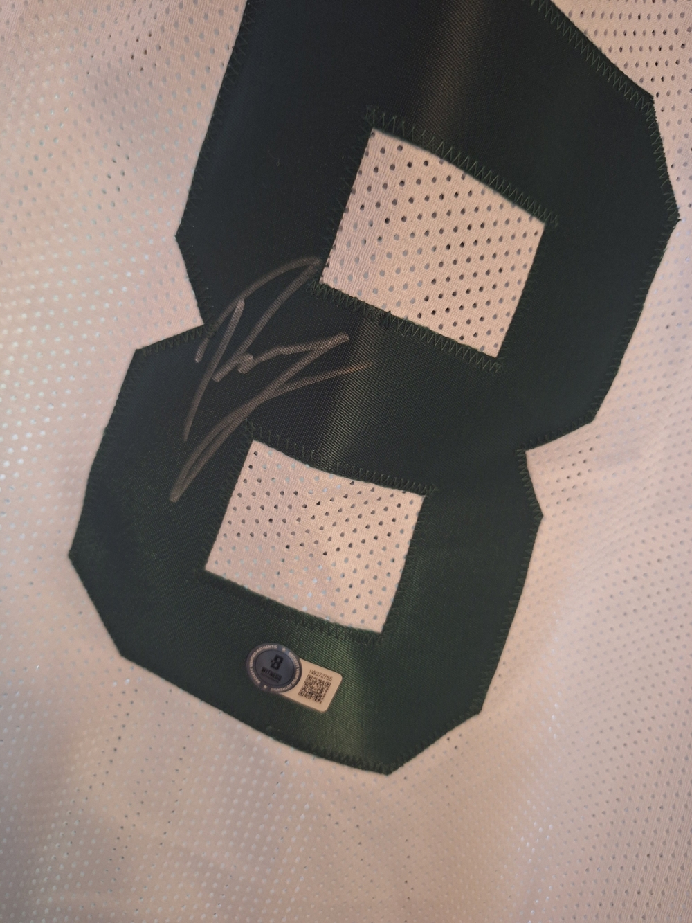 [[Authentic]] Kristaps Porzingis #8 Autographed Basketball Jersey